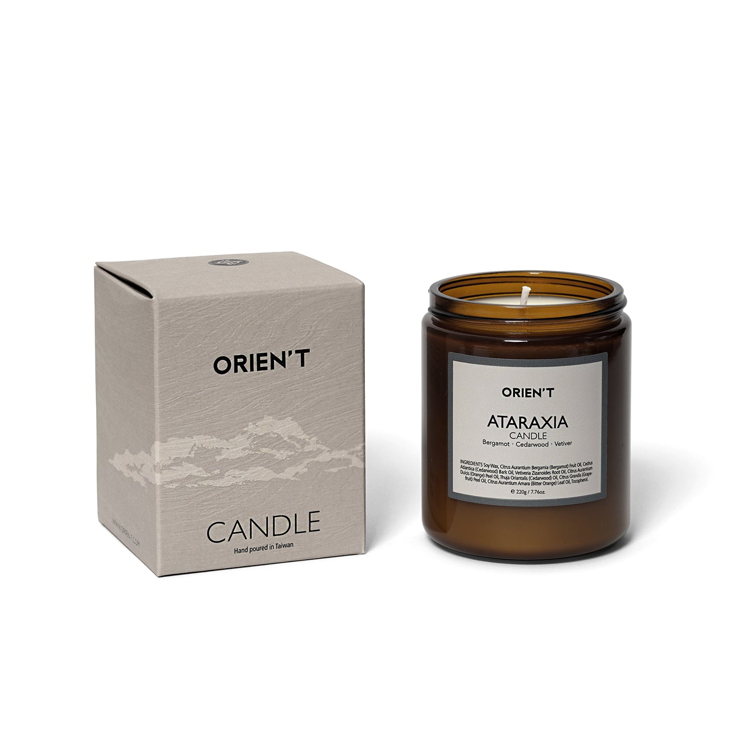 ATARAXIA Candle / Essential Oil (220g) – ORIEN'T